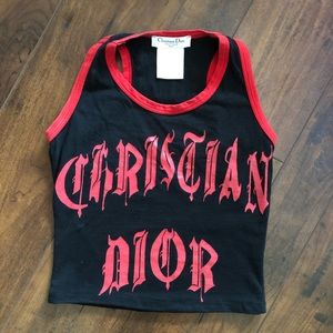 Vintage Christian Dior Tank Top